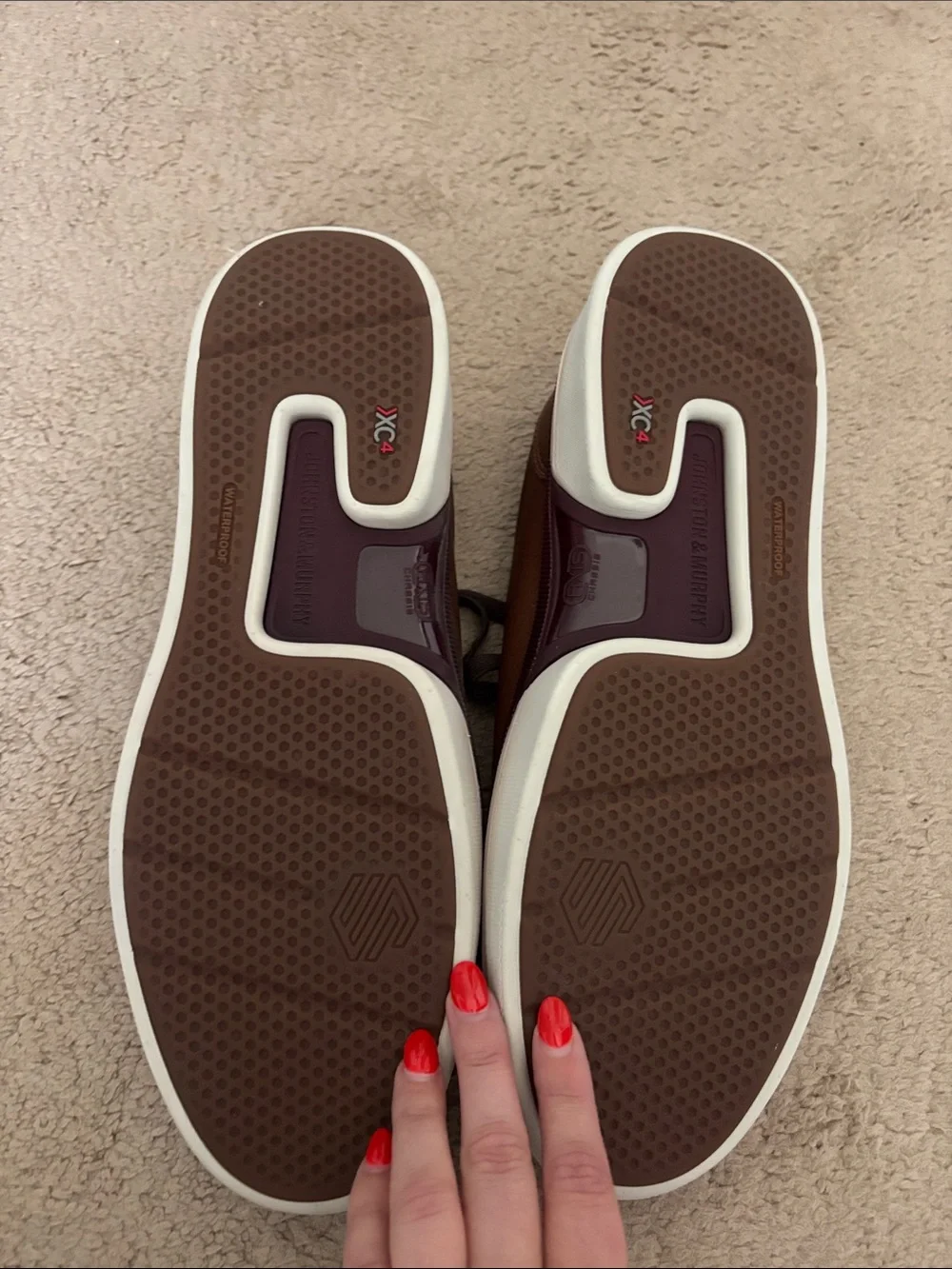 Johnston & Murphy sleek brown